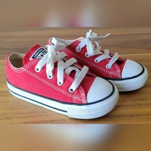 Converse Kids Red Sneakers